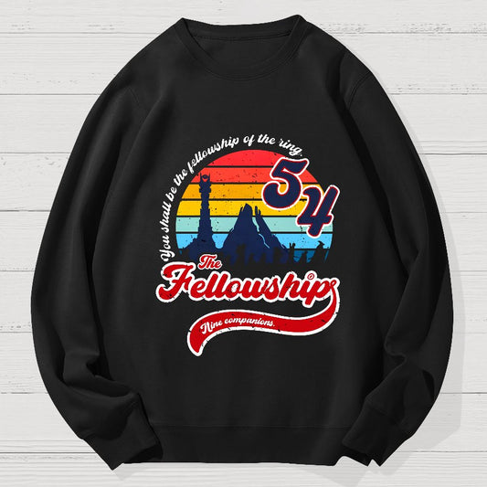 Nine Friends Geek Cotton Sweatshirt