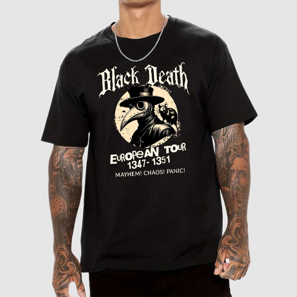 Black Death Geek T-Shirt