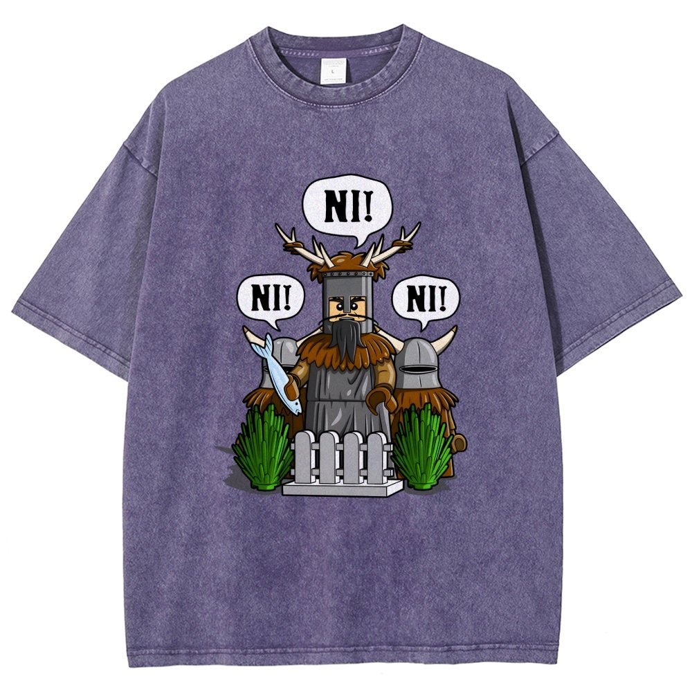The Knights Of Adventure Vintage Distressed T-shirt