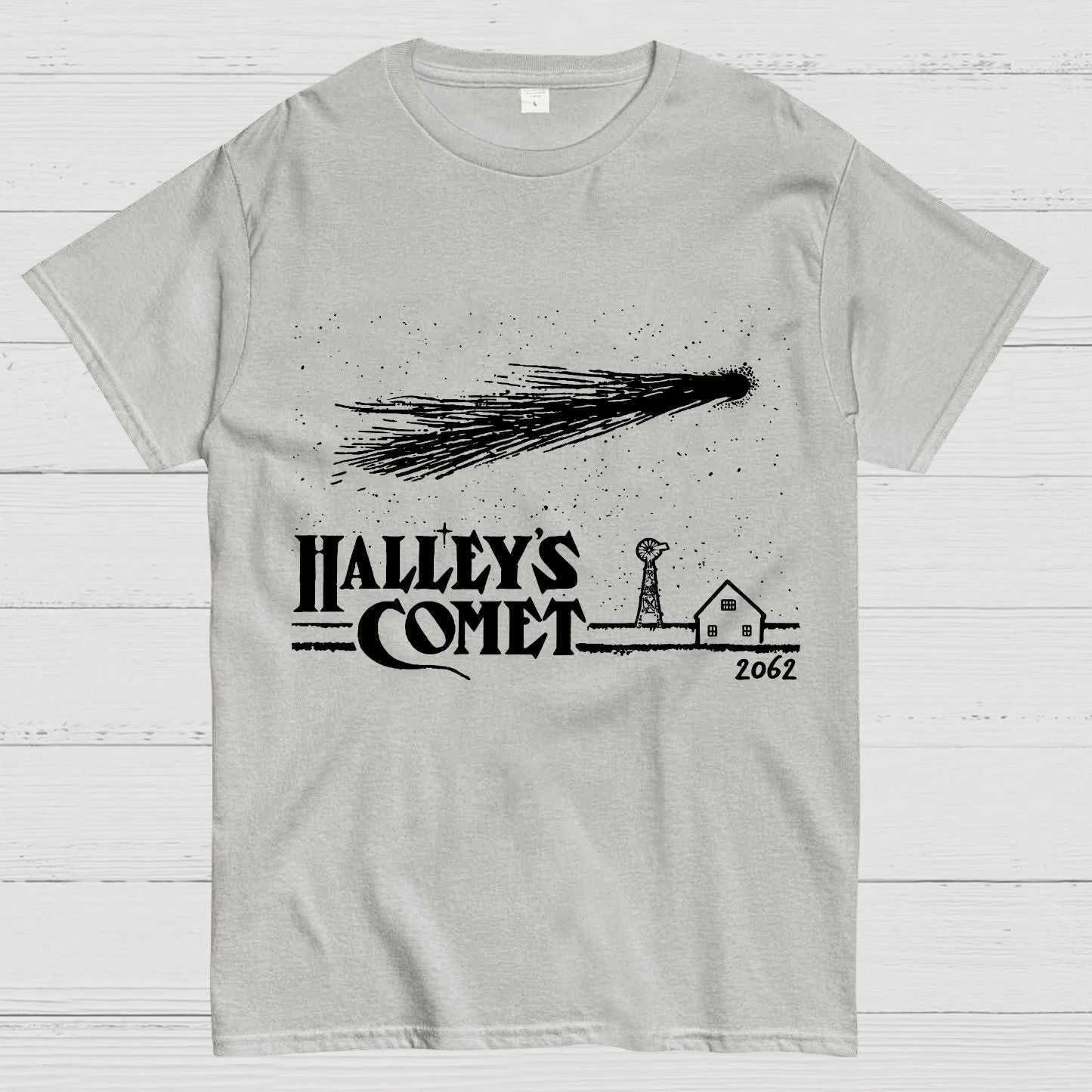 Halley's Comet Funny Geeky T-Shirt