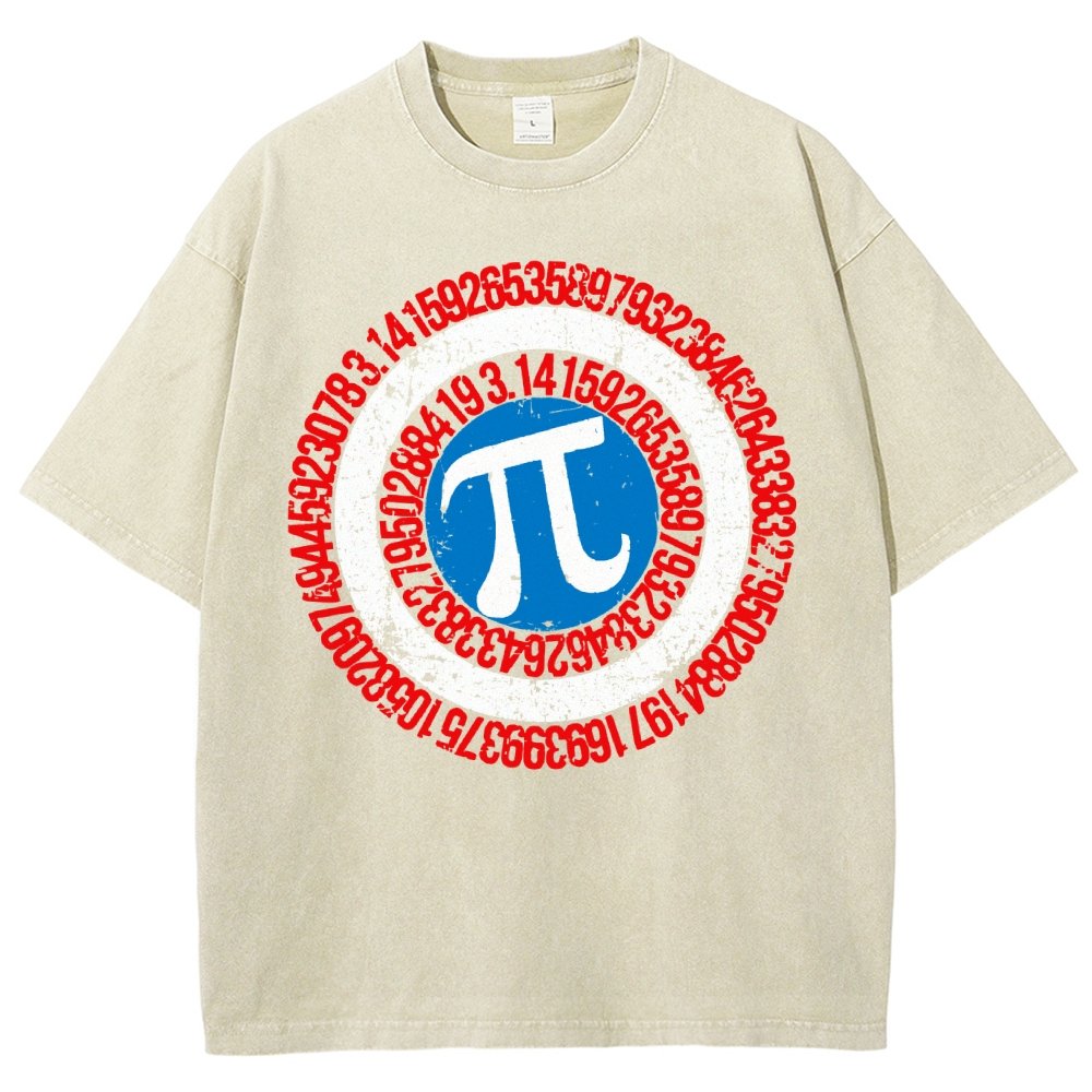 Happy Pi Day Nerd Vintage Distressed T-shirt