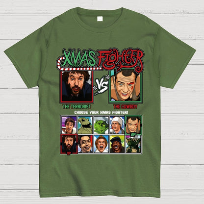 Xmas Fighter - Die Hard Geek T-Shirt