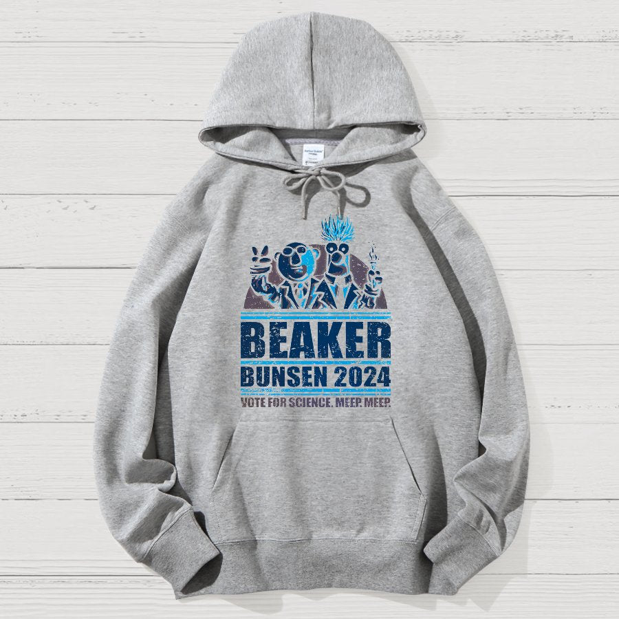 Vote For Science Geek Cotton Hoodie