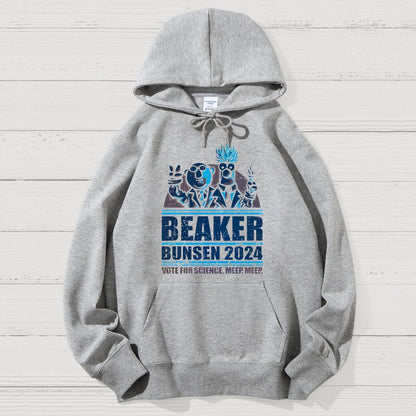 Vote For Science Geek Cotton Hoodie
