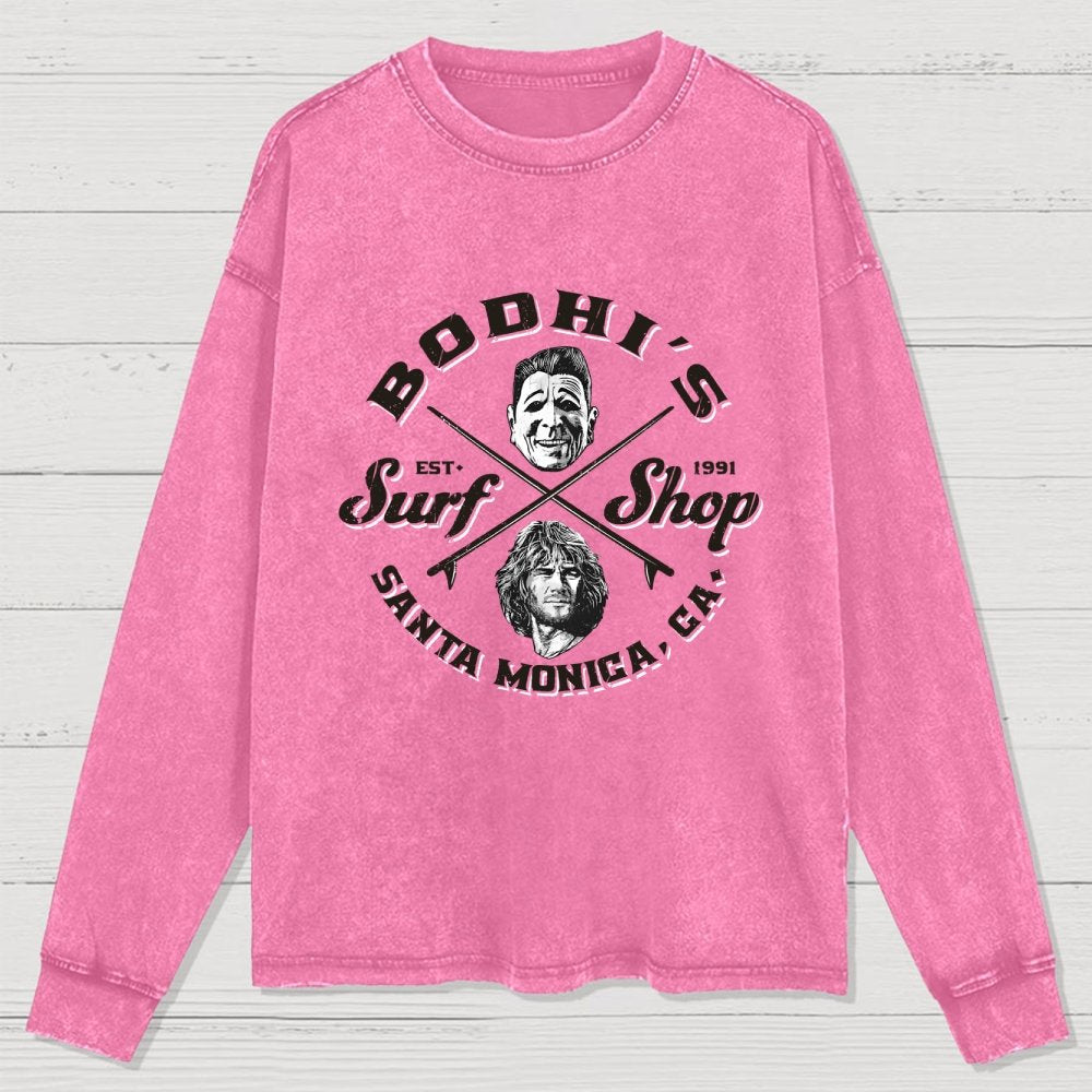 Bodhi's Surf Shop Washed Long Sleeve Tee