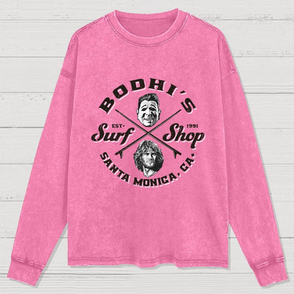 Bodhi's Surf Shop Washed Long Sleeve Tee