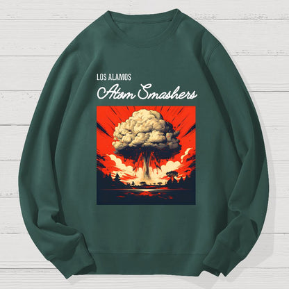 Los Alamos Atom Smashers Geek Cotton Sweatshirt