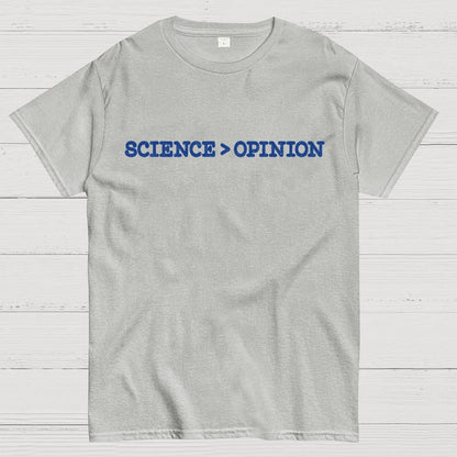 Science vs Opinion Geek T-Shirt