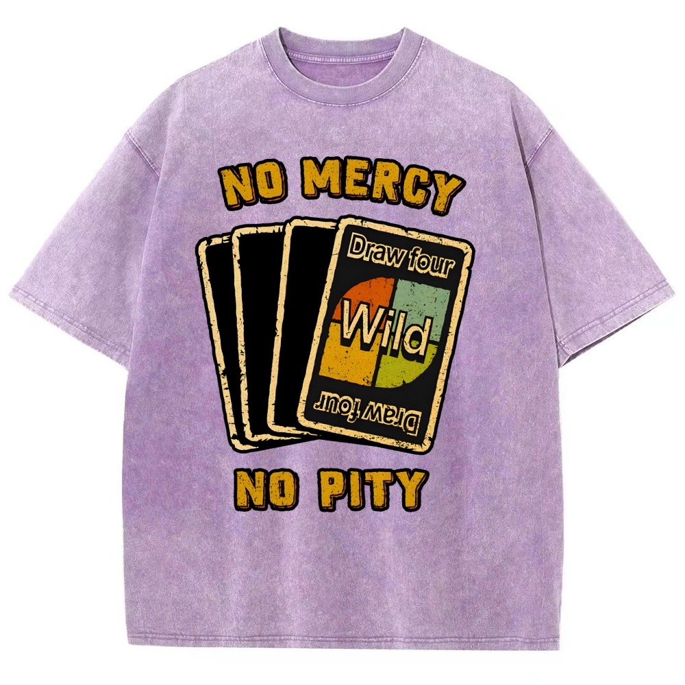 No Mercy No Pity Vintage Distressed T-shirt