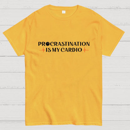 Procrastination Cardio Geek T-Shirt