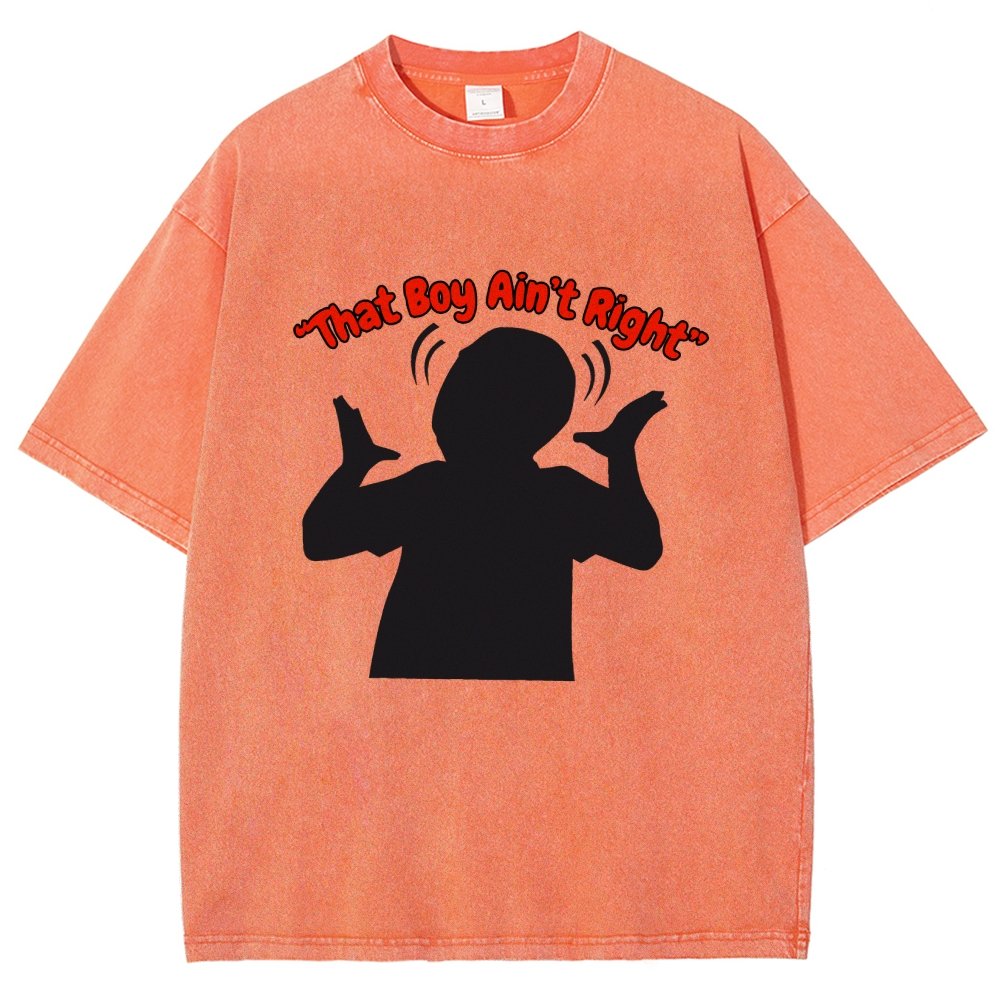 That Boy Ain't Right Vintage Distressed T-shirt