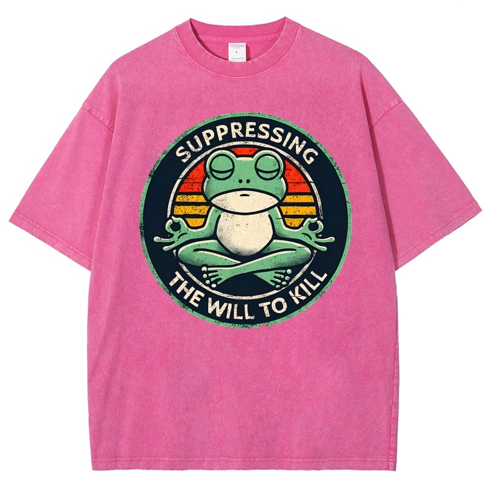 Suppressing The Will To Kill Vintage Distressed T-shirt