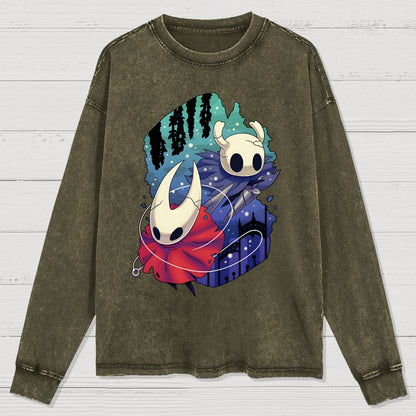 Protector and Knight Washed Long Sleeve Tee