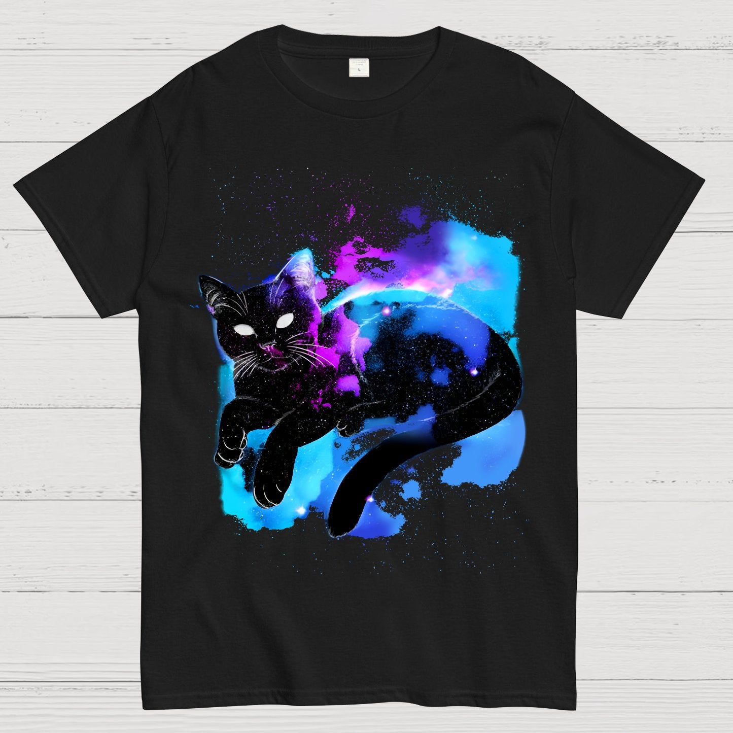Space Cat Geek T-Shirt