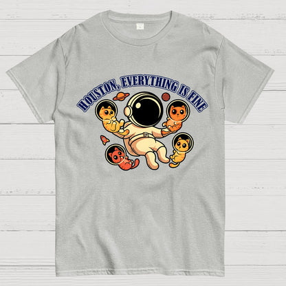 Houston Everything is Fine Geek T-Shirt