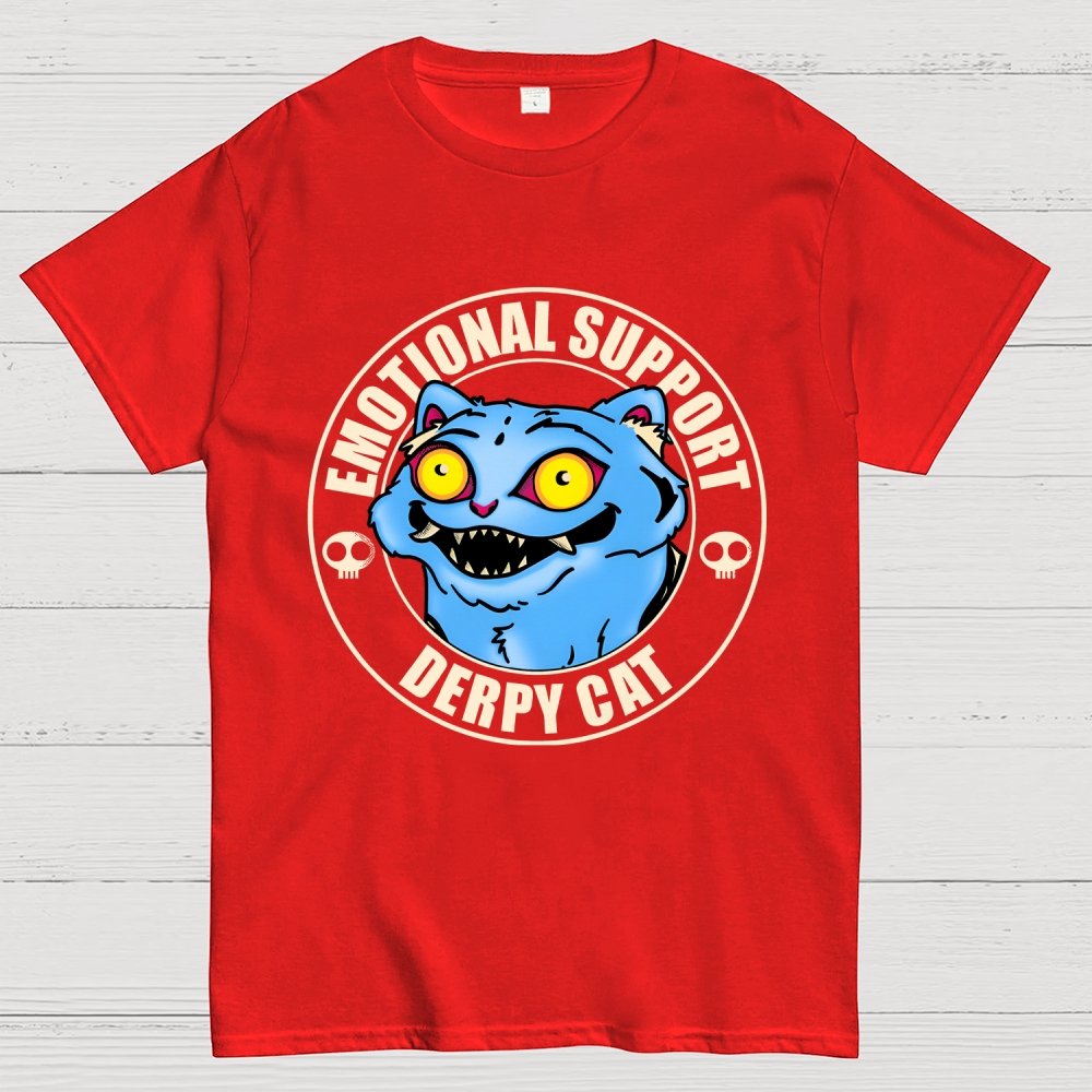 Emotional Support Cat Geek T-Shirt