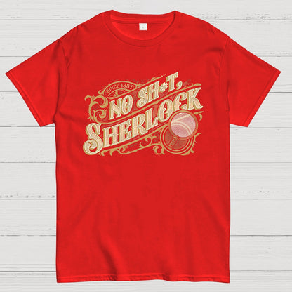 Book Detective Quote No Shit Geek T-Shirt