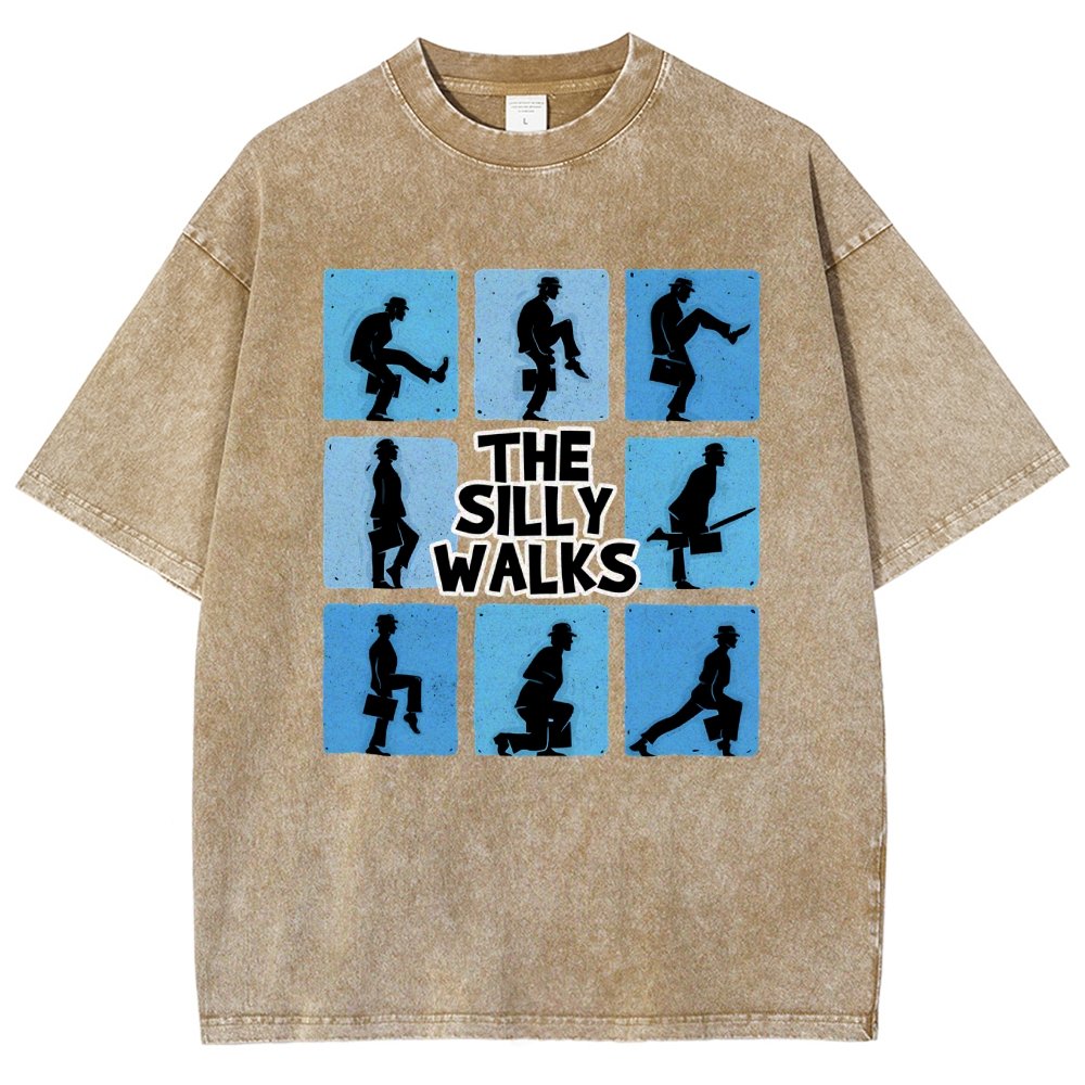 The Silly Walks Vintage Distressed T-shirt