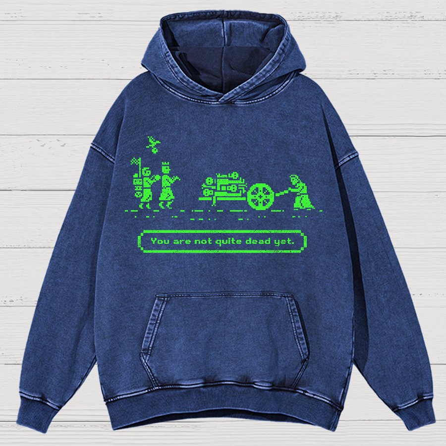 The Mystic Trail Vintage Distressed Hoodie