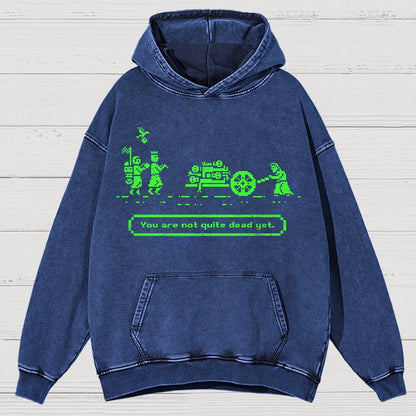 The Mystic Trail Vintage Distressed Hoodie