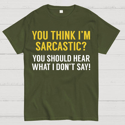 Sarcastic ？Geek T-Shirt