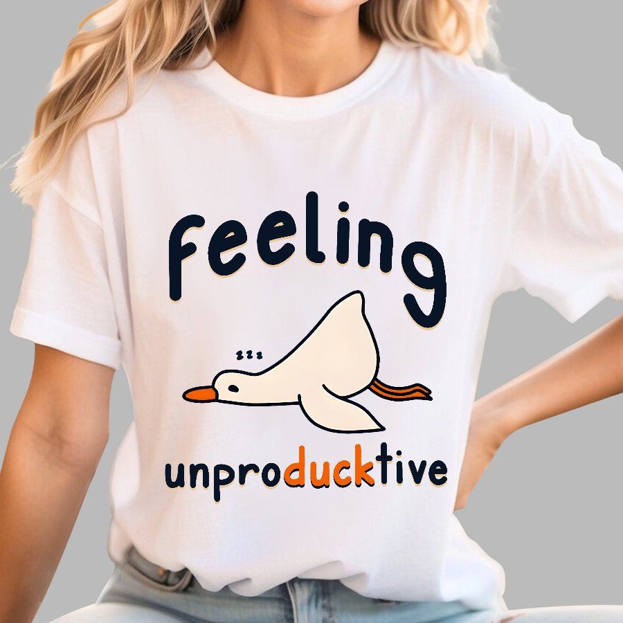 Feeling Unproducktive Geek T-Shirt