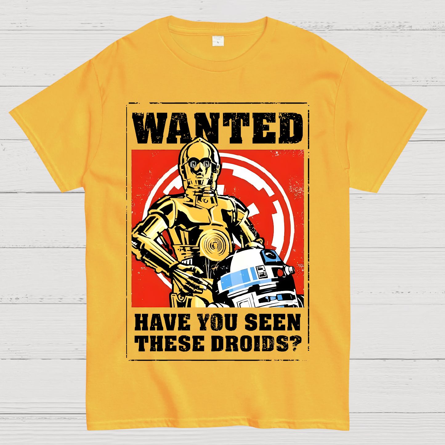 Wanted Robot Geek T-Shirt