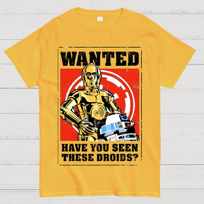Wanted Robot Geek T-Shirt