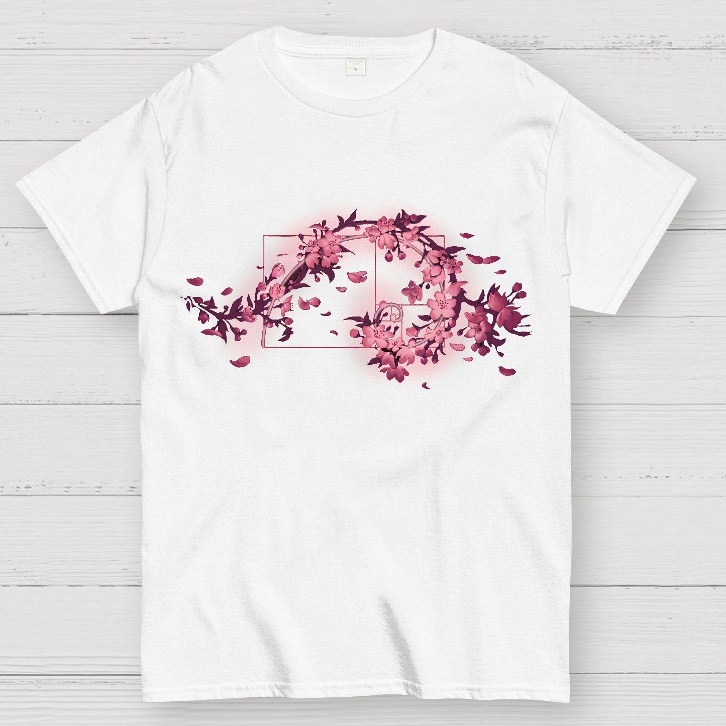 Golden Sakura Season Geek T-Shirt