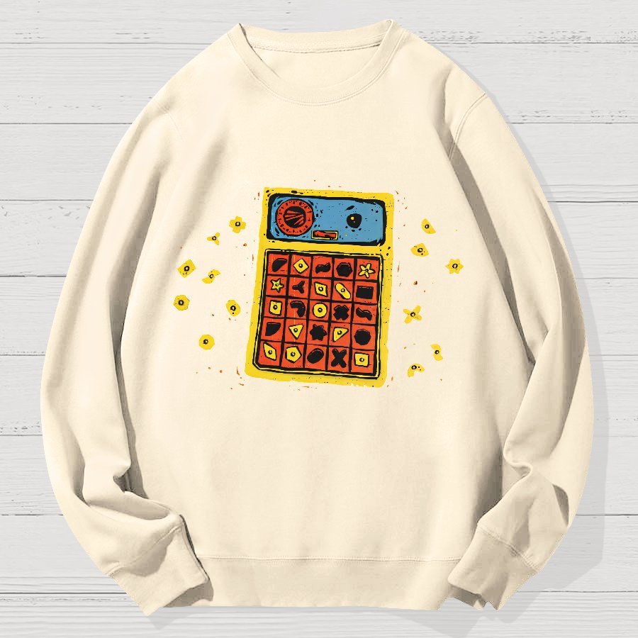 Perfect Anxiety Geek Cotton Sweatshirt