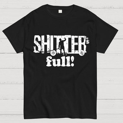 Shitter's Full! Christmas Humor Geek T-Shirt