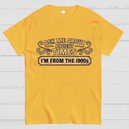 Ask Me About Ancient Times Geek T-Shirt