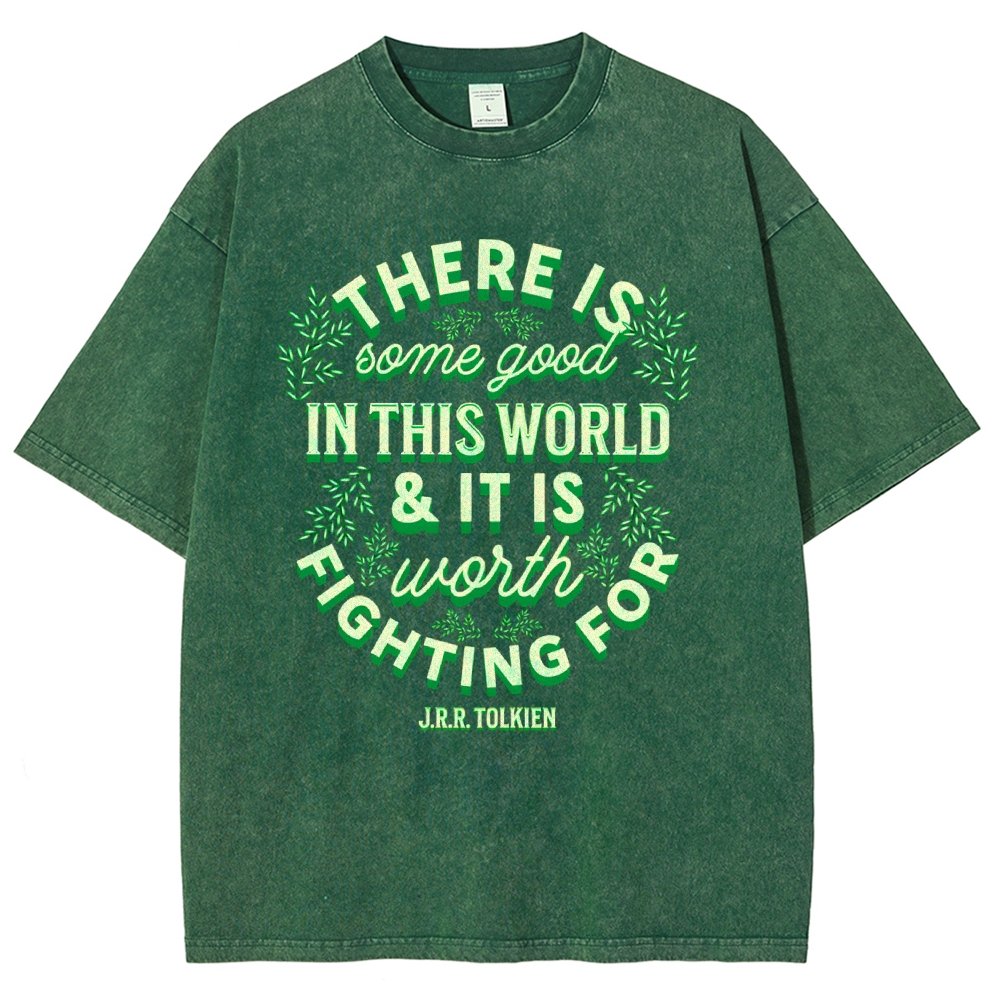 There is Some Good in This World Vintage Distressed T-shirt