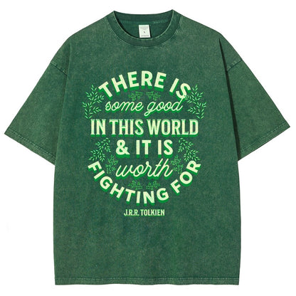 There is Some Good in This World Vintage Distressed T-shirt
