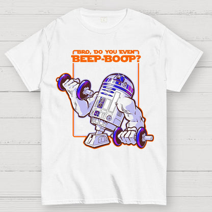 Bro, Do You Even Beep-Boop Geek T-Shirt