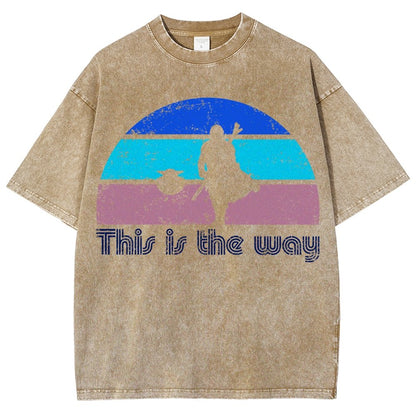 The Retro Way Vintage Distressed T-shirt