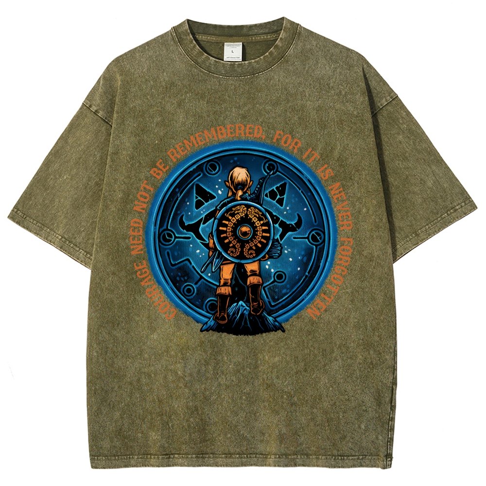Courage From Within Vintage Distressed T-shirt