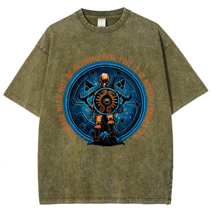 Courage From Within Vintage Distressed T-shirt