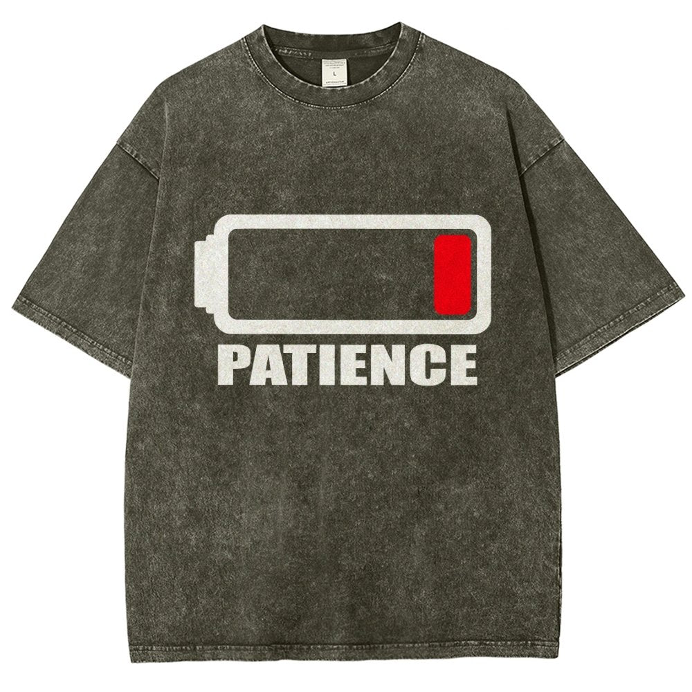 Out of Patience Vintage Distressed T-shirt