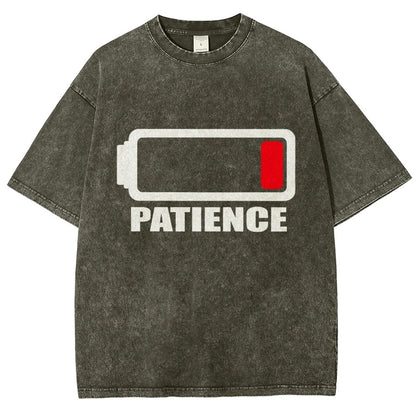 Out of Patience Vintage Distressed T-shirt