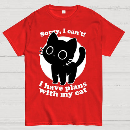I Like Cats Not People - Cute Irony Pet Geek T-Shirt