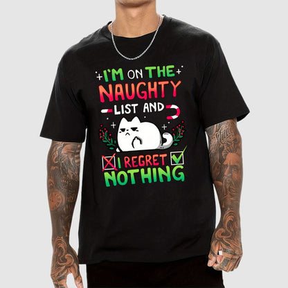 I'm on the Naughty list Geek T-Shirt