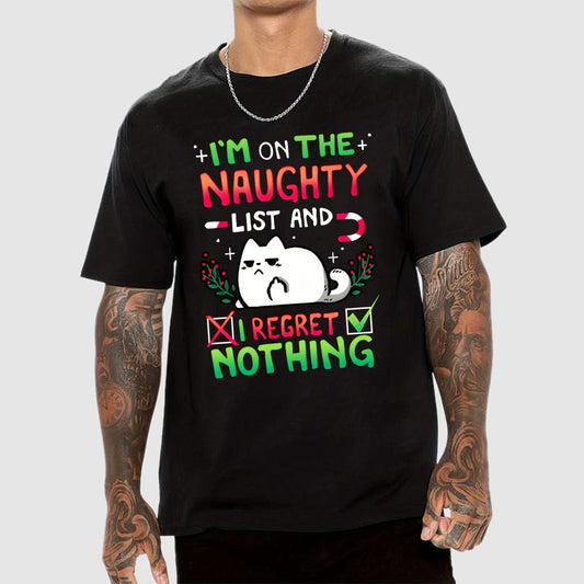I'm on the Naughty list Geek T-Shirt