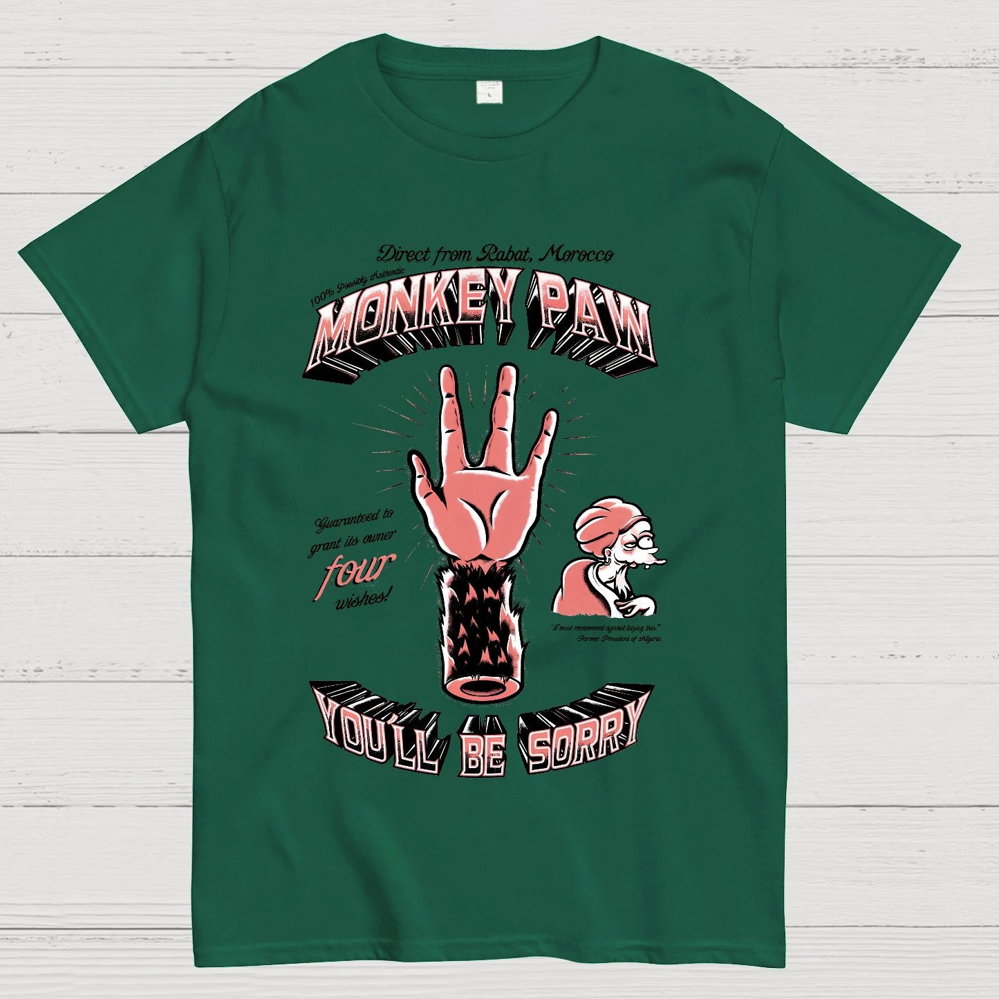 Monkey Paw Geek T-Shirt