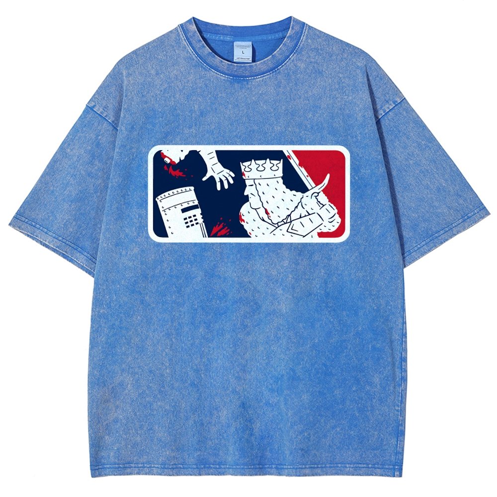 No-Pass League! Vintage Distressed T-shirt