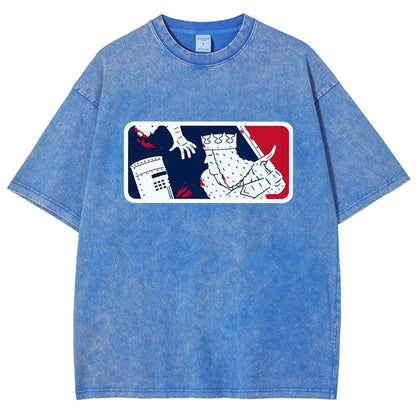 No-Pass League! Vintage Distressed T-shirt