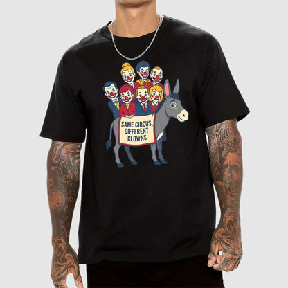 Same circus, different clowns Geek T-Shirt