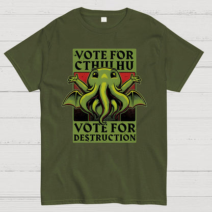 Vote For Destruction Geek T-Shirt