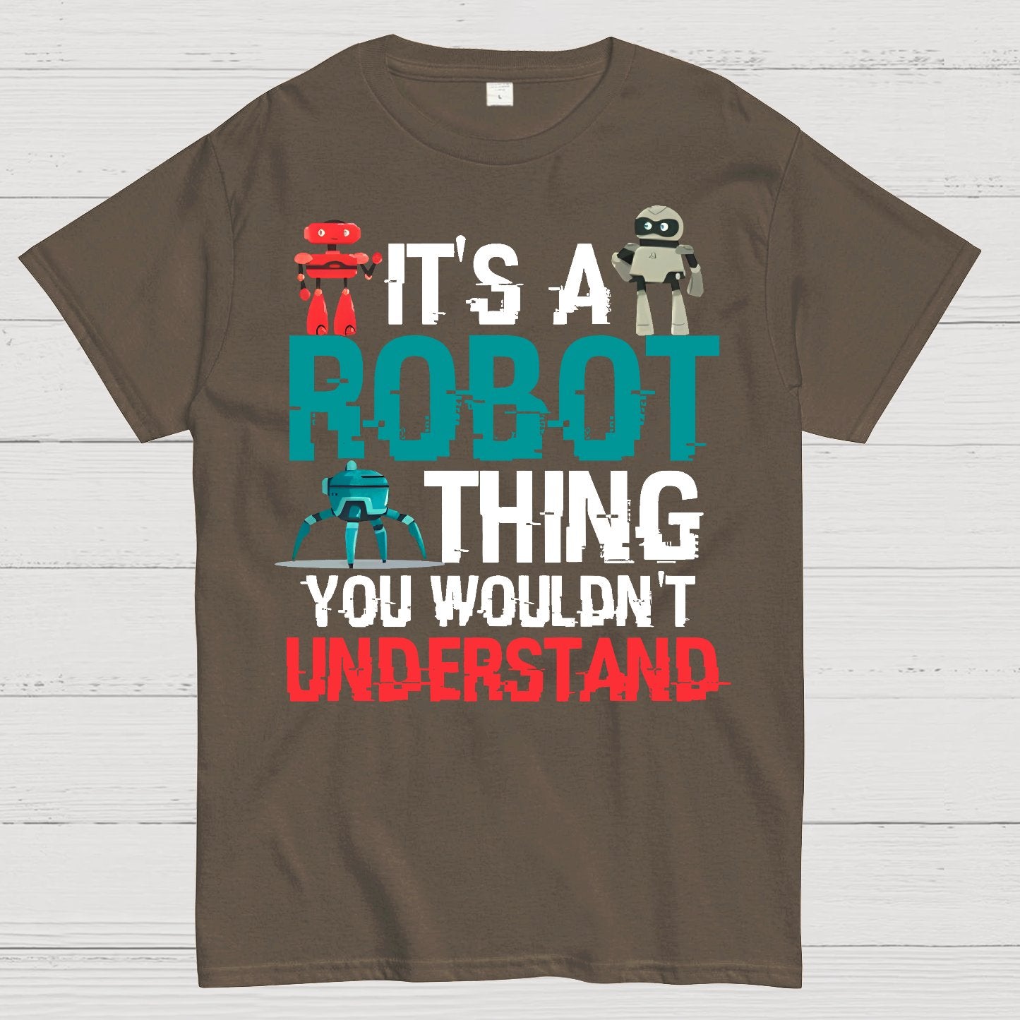 Robot Science Geek T-Shirt
