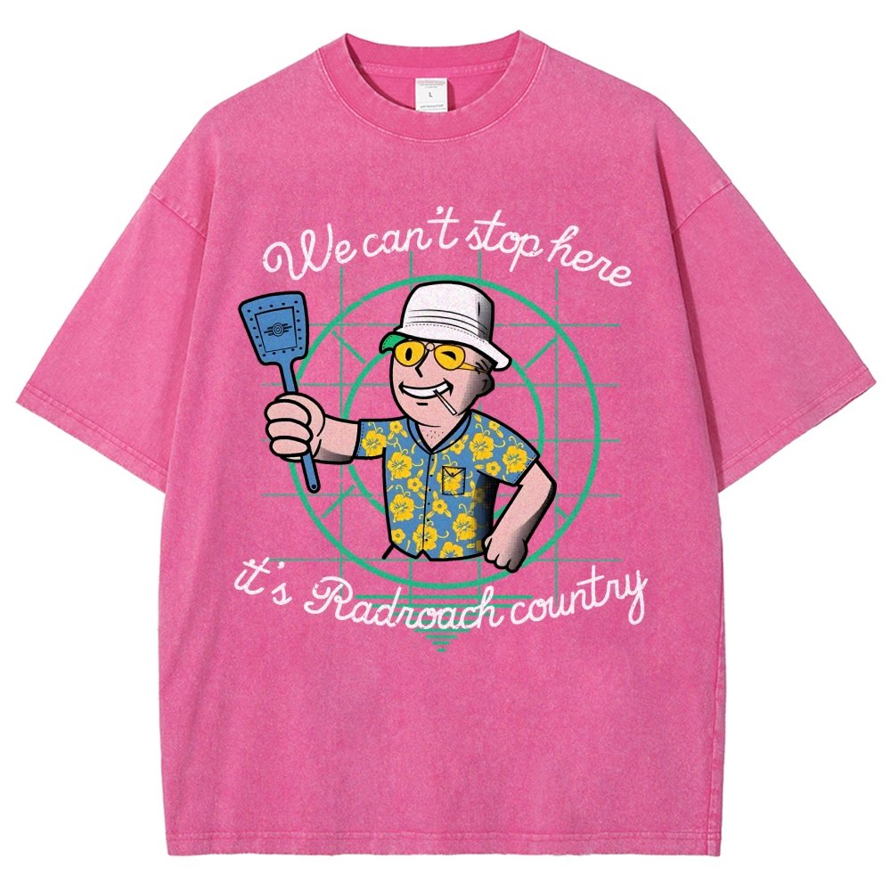 We Can’t Stop Here Vintage Distressed T-shirt